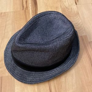 Black shimmer fedora